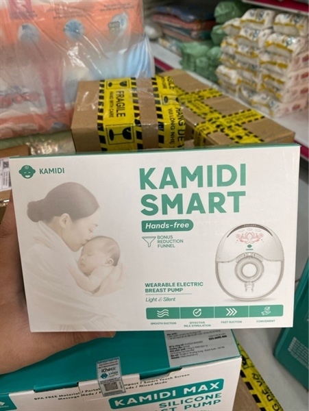 Máy hút sữa rảnh tay không dây hoa sen Kamidi smart
