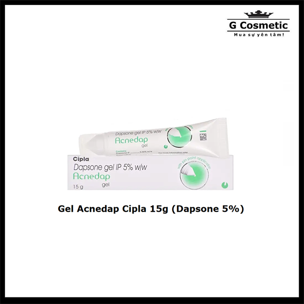 Gel Acnedap Cipla 15g (Dapsone 5%)