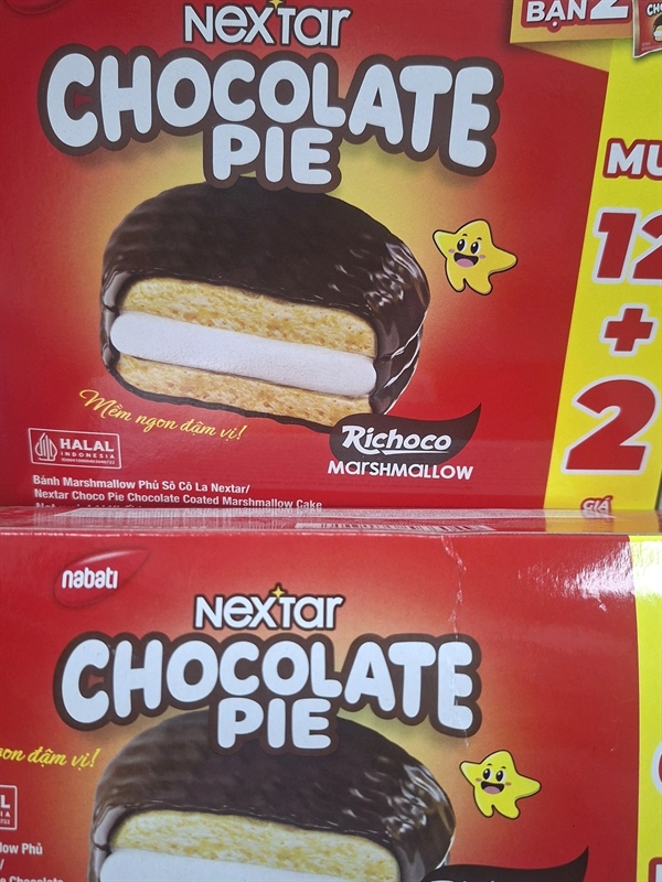 Bánh Marshmallow Phủ Socola NexTar 392G