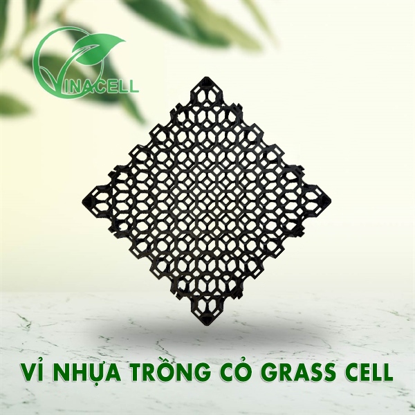 Vỉ trồng cỏ grasscell 500 x 500 x 50mm