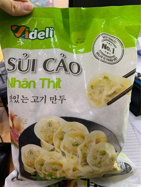 Sủi cảo nhân thit Videli 1kg