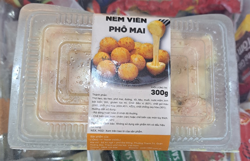 Nem viên phô mai Videli 300g