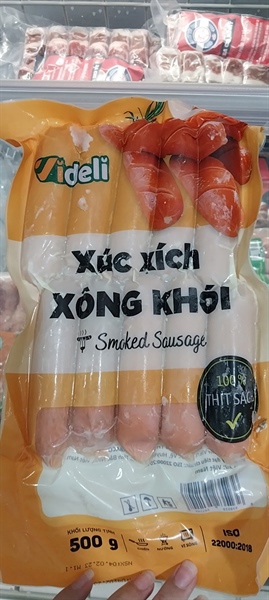 Xúc xích xông khói Videli 500g