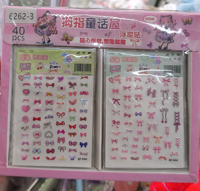 Sticker dán móng 6262 (lht)