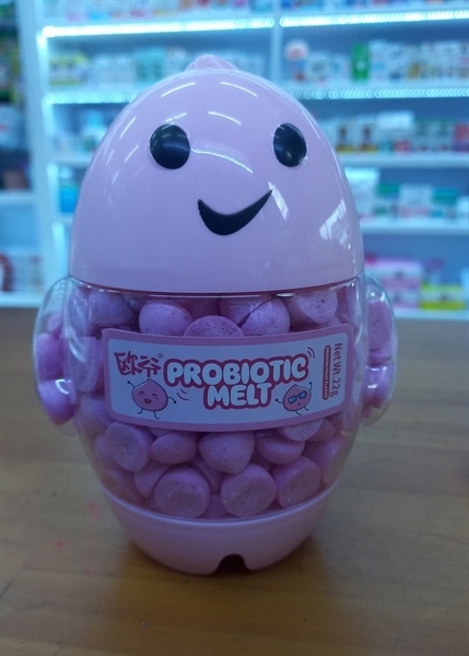 Bánh probiotic melt vị Thanh Long 22g 2+