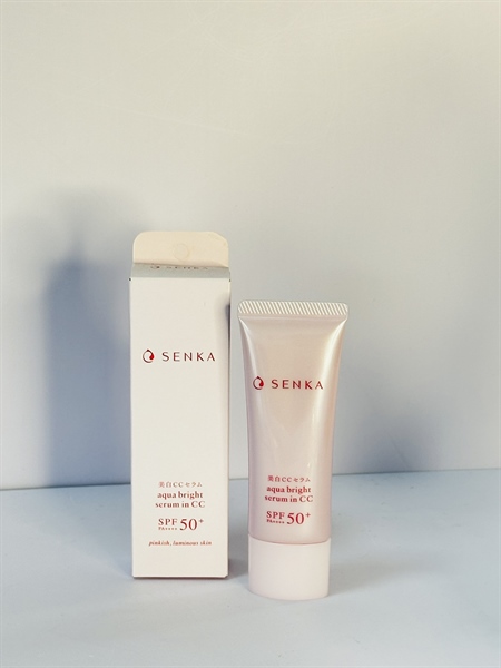Chống nắng 3in1 nâng tông Senka 40g (Aqua Bright)