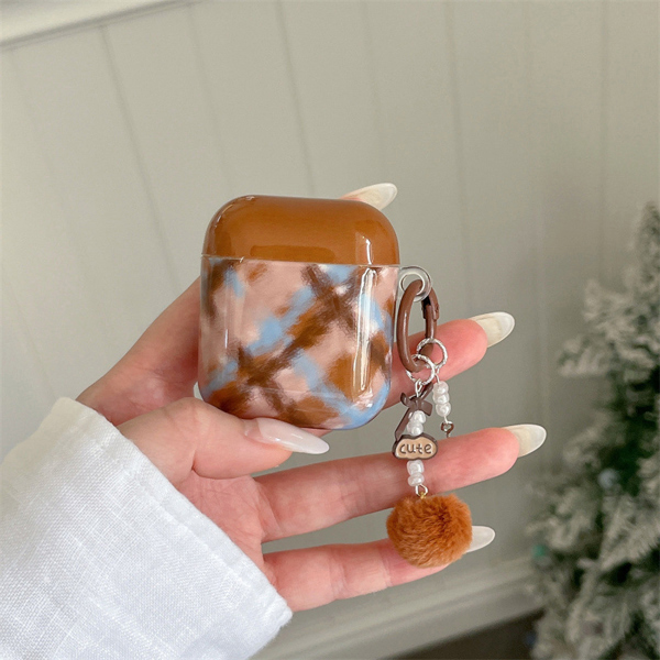 Case Airpod Caro Nâu + Móc - 4