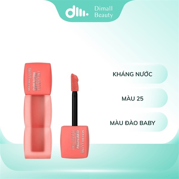 Son Kem Lì Maybelline Superstay Teddy Tint