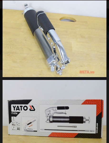 Súng bơm mõ bằng tay 500CC YATO (Pcs) - Việt Phát