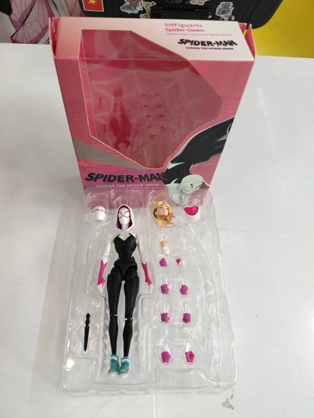 Mua bán (2ND) SHF SPIDER-GWEN ACROSS THE SPIDER VERSE FAKE CT