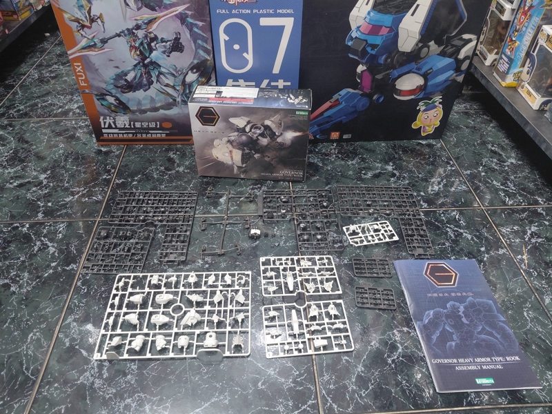 Mua bán (2ND, THIẾU ĐỒ) KOTOBUKIYA GOVERNOR HEAVY ARMOR TYPE: ROOK