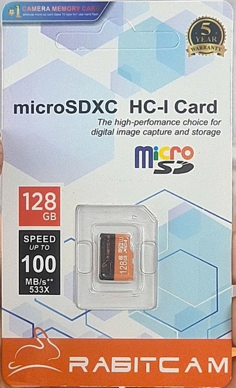 Thẻ nhớ 128G Rabitcam