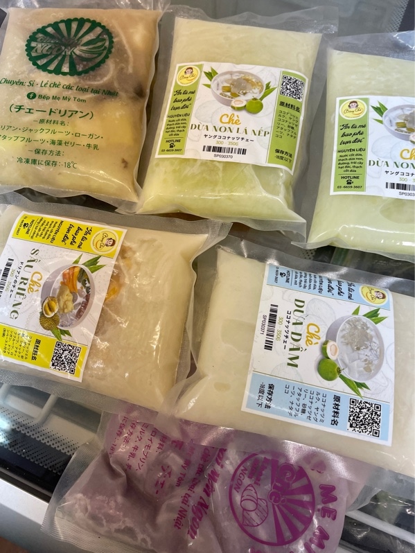 Chè sầu -khoai môn -thốt nốt