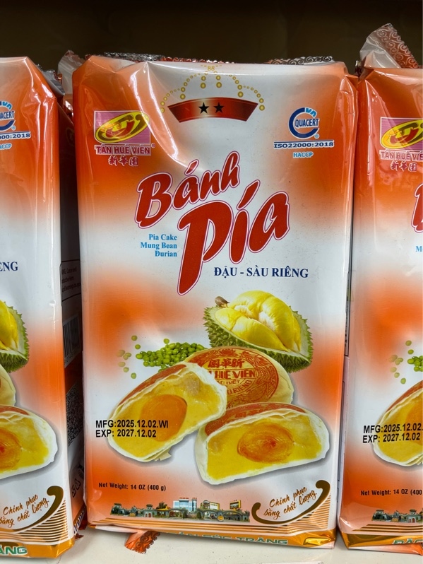 Bánh Pía Đầu - Sầu riêng