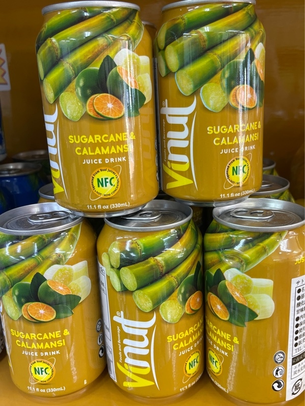 Vinut sugarcane& calamansi 330ml
