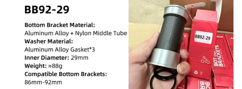 Trục giữa Dub Ép BB92-29 Gineyea chính hãng