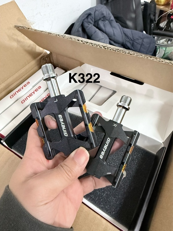 Pedal nhôm Touring Gineyea K322 chính hãng