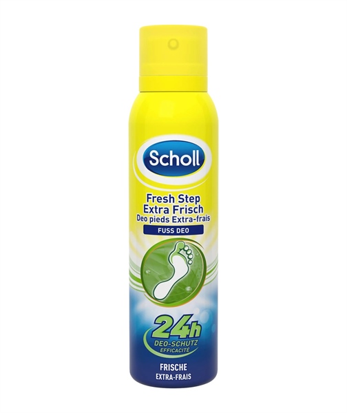 Xịt khử mùi hôi chân 24h Scholl Fresh Step - 150ml - Đức