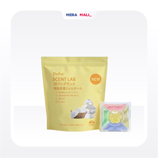 [ Hàng Công Ty ] Viên Giặt Scentlab 5in1 Vàng