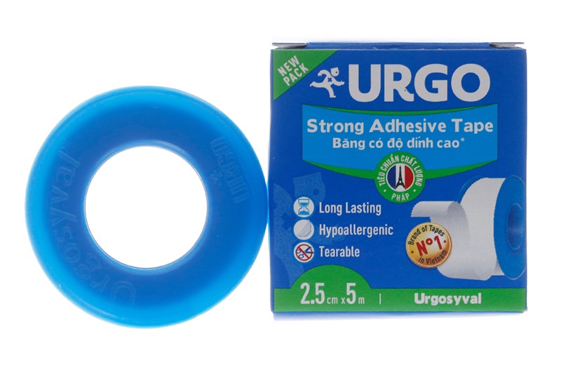 MM urgosyval 2.5cmx5m băng keo lụa Urgo