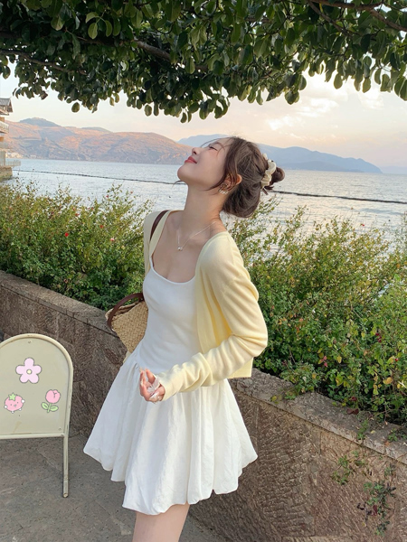 [DN] Áo cardigan thun giấy