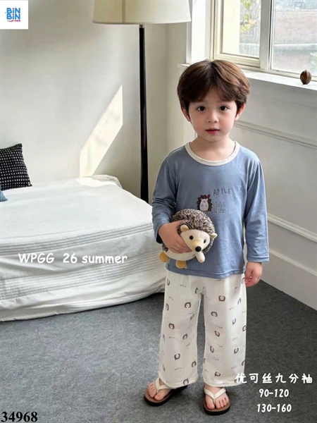 34968-Bộ tencel TD nhím apple