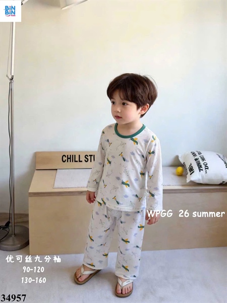 34957-Bộ tencel TD máy bay