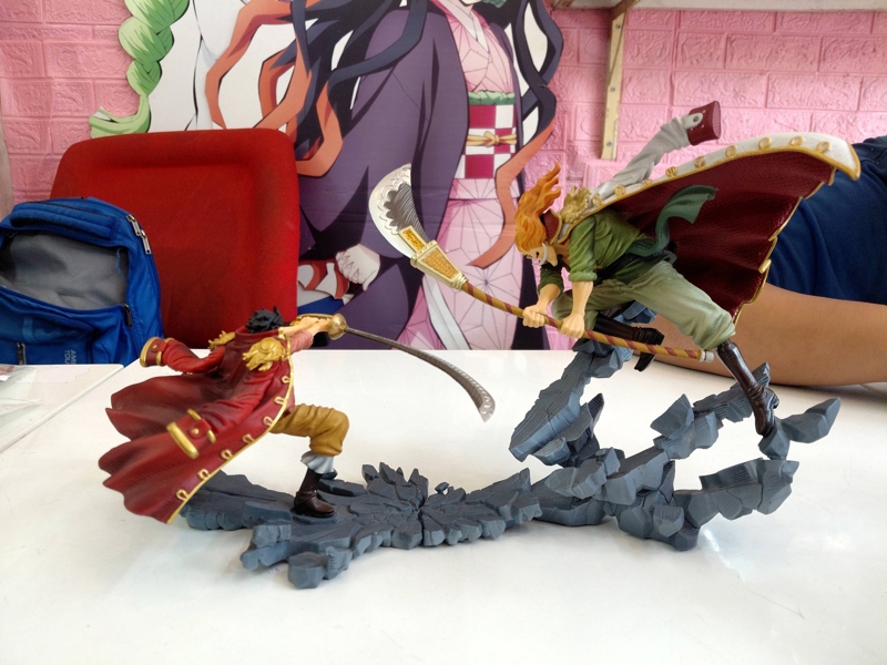 Mua bán (NO BOX CÓ TT) BANPRESTO ONE PIECE ROGER VS EDWARD