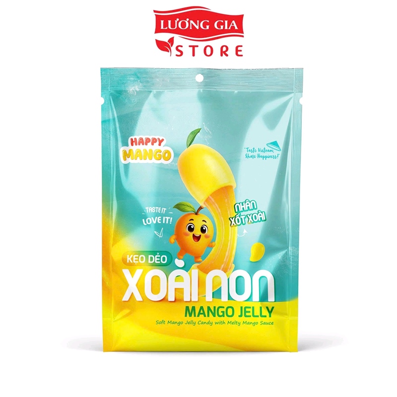 KẸO DẺO XOÀI NON TÚI 150G OHLA