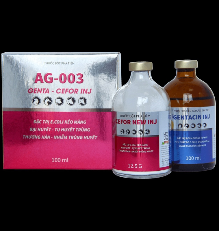 AG - 003 GENTA - CEFOR INJ (250ml)