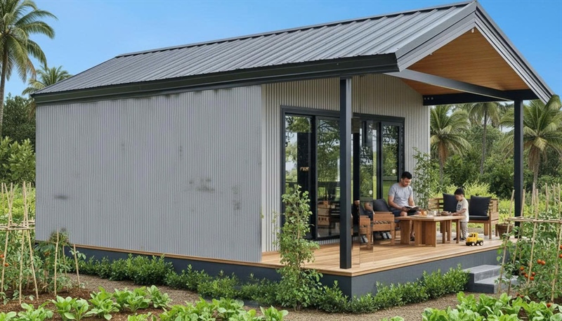 Mẫu nhà An cư 1 phòng ngủ