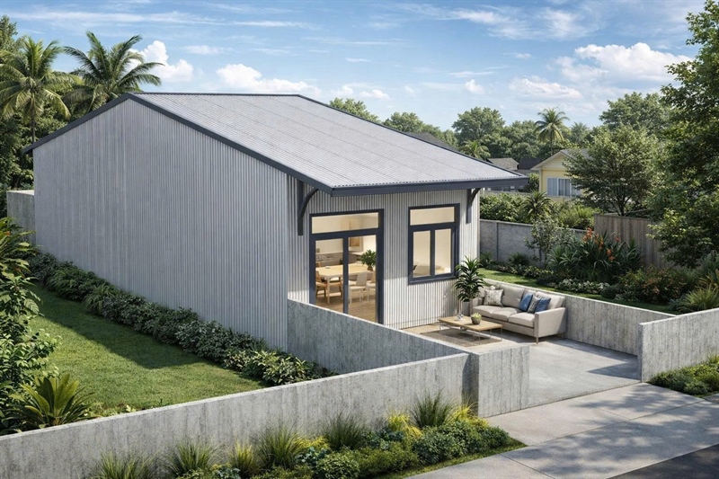 Mẫu nhà An cư 2 phòng ngủ