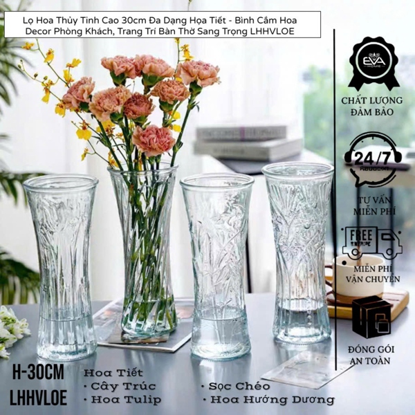 Lọ Hoa LHHVLOE 30cm