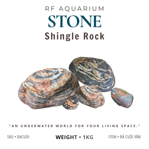 1kg Đá Cuội Vân Mây