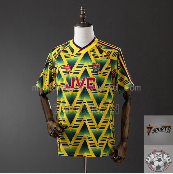 Áo Bóng Đá Retro Arsenal 1991/93 - Sân Khách