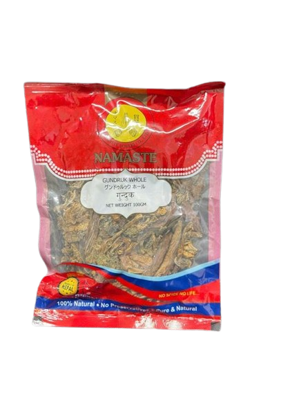 Gundruck Namaste（グンドゥルック ナマステ / 発酵野菜）【ネパール】,【100g】 1袋 (pack)