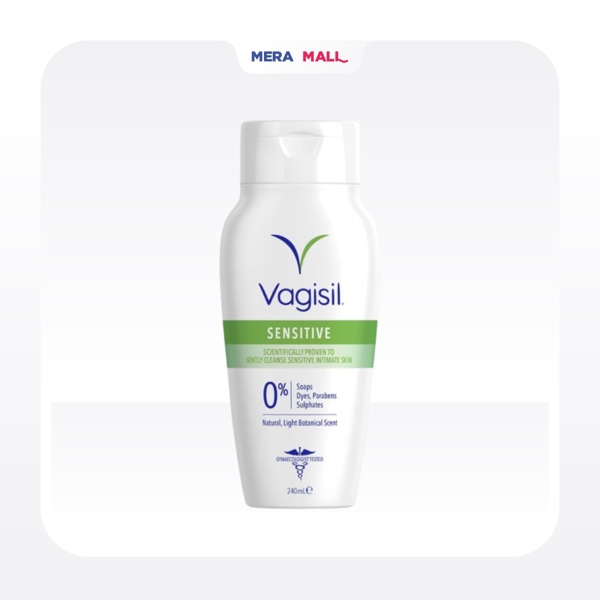 [ Hàng Công Ty ] Dung Dịch Vệ Sinh Vagisil Da Nhạy Cảm Hương Thảo Mộc ( Xanh Lá ) - Mua 1 Tặng 1 Quần Chip