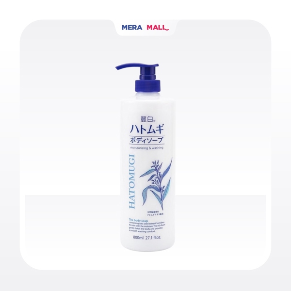 [ Hàng Công Ty ] Sữa Tắm Hatomugi Ý Dĩ Nhật Bản 800ml