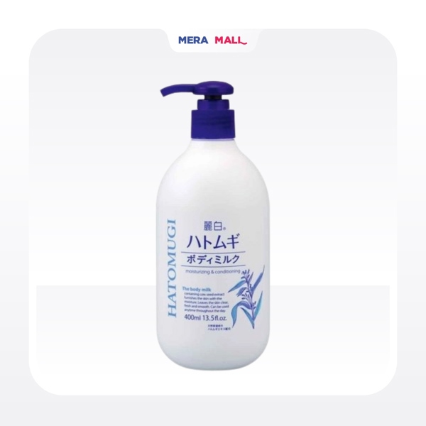 [ Hàng Công Ty ] Dưỡng Thể Hatomugi The Body Milk Ban Đêm 400ml