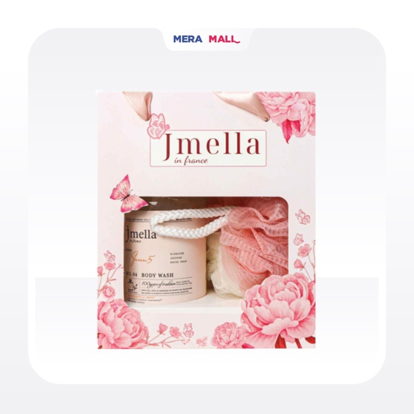 [ Hàng Công Ty ] Set Sữa Tắm N02 + Bông Tắm Jmella 1000ml