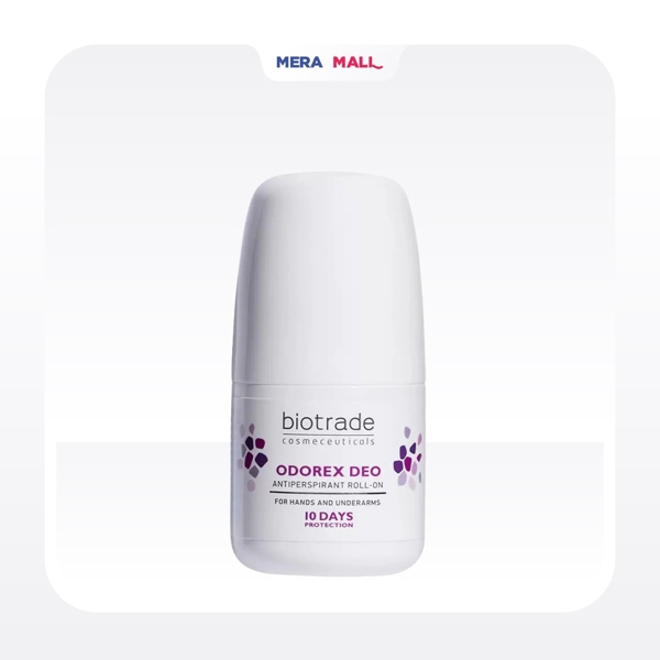 [ Hàng Công Ty ] Lăn Khử Mùi Biotrade Odorex Deo Antiperspirant Roll On Lòng Bàn Tay Và Nách