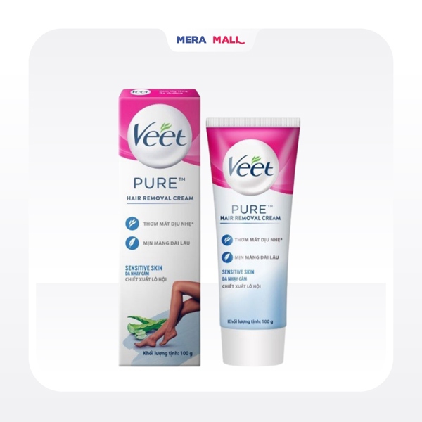 [ Hàng Công Ty ] Date 7/2027 - Kem Tẩy Lông Veet Da Nhạy Cảm 100g