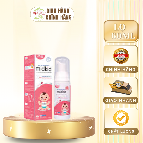 Bọt tập đánh răng Midkid