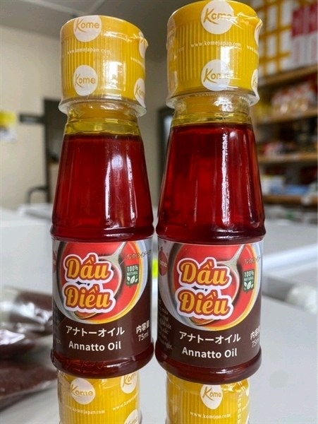 Dầu điều Kome/アナトーオイル 75ml