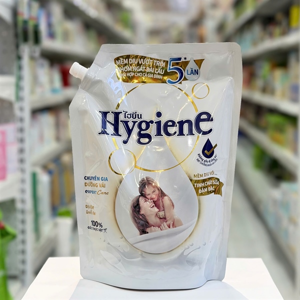 Nước Xả Hygiene Hương Dịu êm Trắng 1.1L