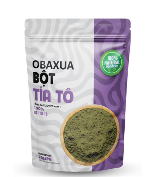 Bột tía tô OBAXUA 75g