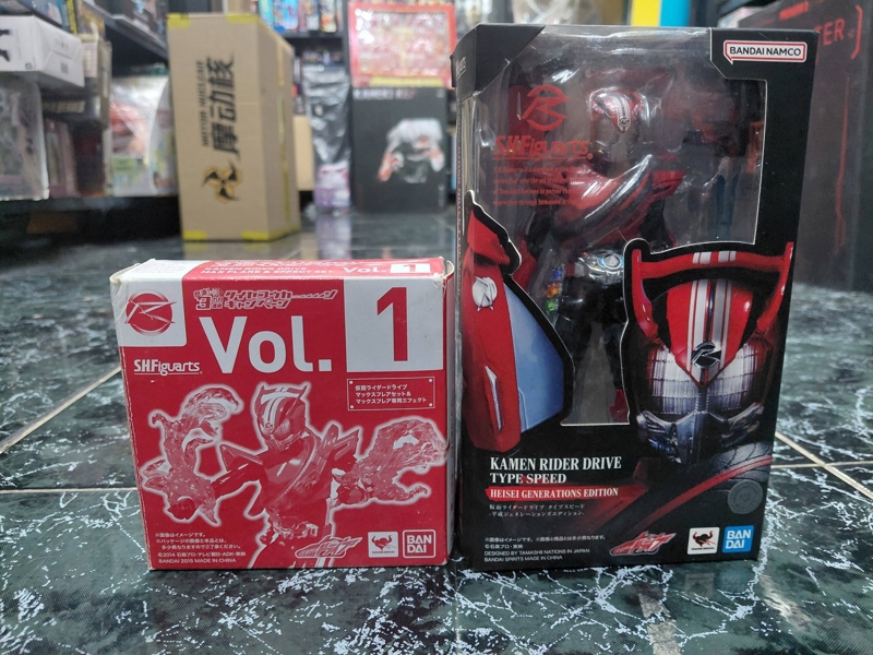 Mua bán (2ND KÈM SET VOL 1)SHF KAMEN RIDER DRIVE HEISEI GENERATION