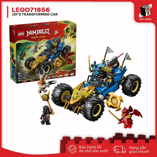 Đồ chơi lắp ráp LEGO NINJAGO 71856 Jay's Transforming Car