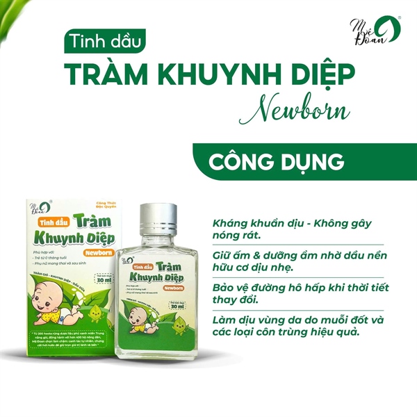 Tinh dầu tràm khuynh diệp Mệ Đoan Newborn 30ml (0M+)