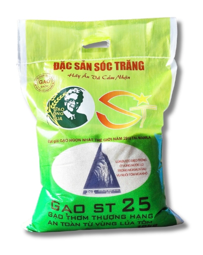 Gạo ST25 loại 1 túi 10kg